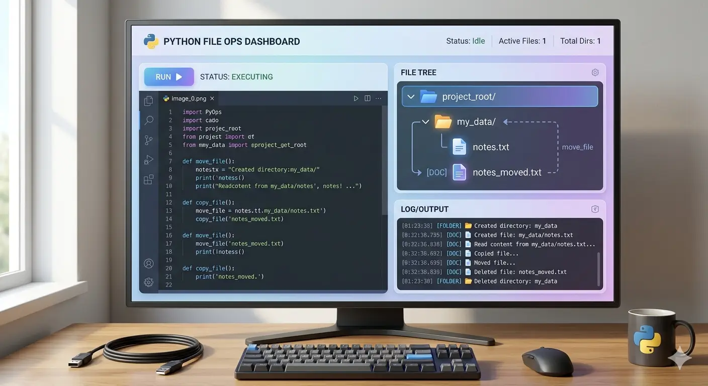 Python File Handling: Read, Write, and Manage Files Like a Pro