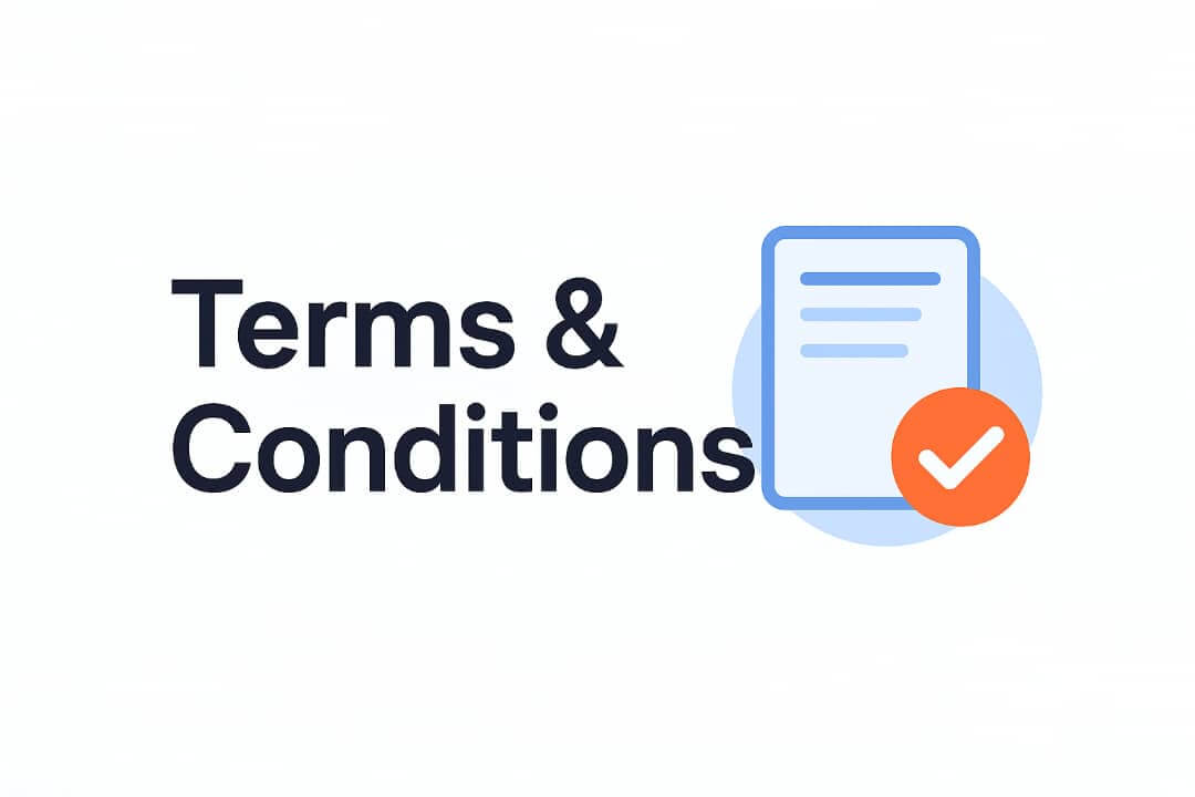 The image is showing terms & conditions